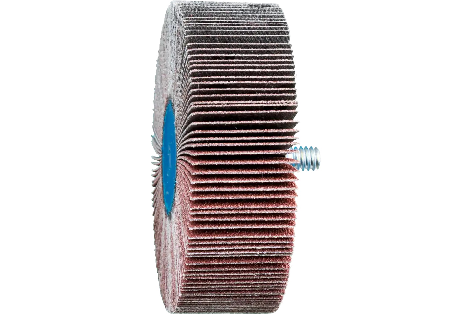 Picture of Pferd Quick Change Flap Wheel, 3" X 1, 120 Grit, 1/4-20 Thread, Aluminum Oxide